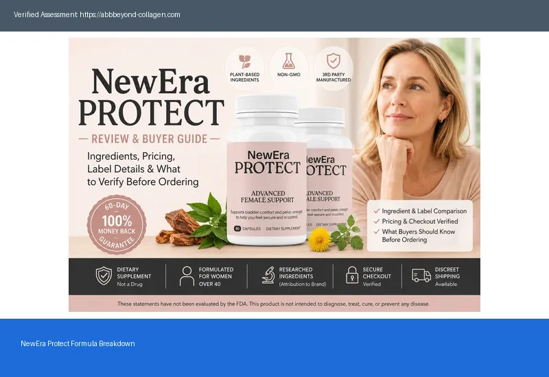 NewEra Protect Supplement Reviews 2026 Honest Consumer Report