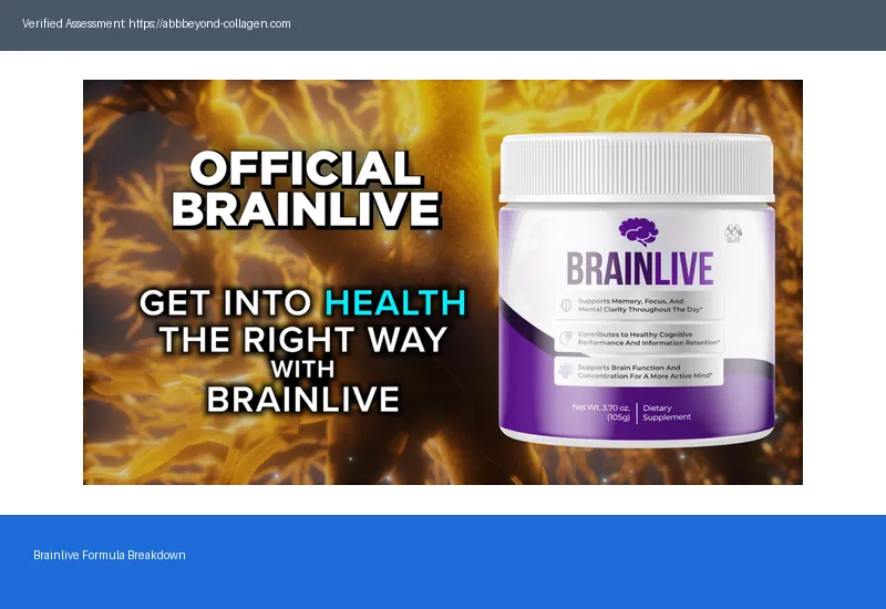 Brainlive Supplement Reviews 2026 Is It — Essential Facts Revealed